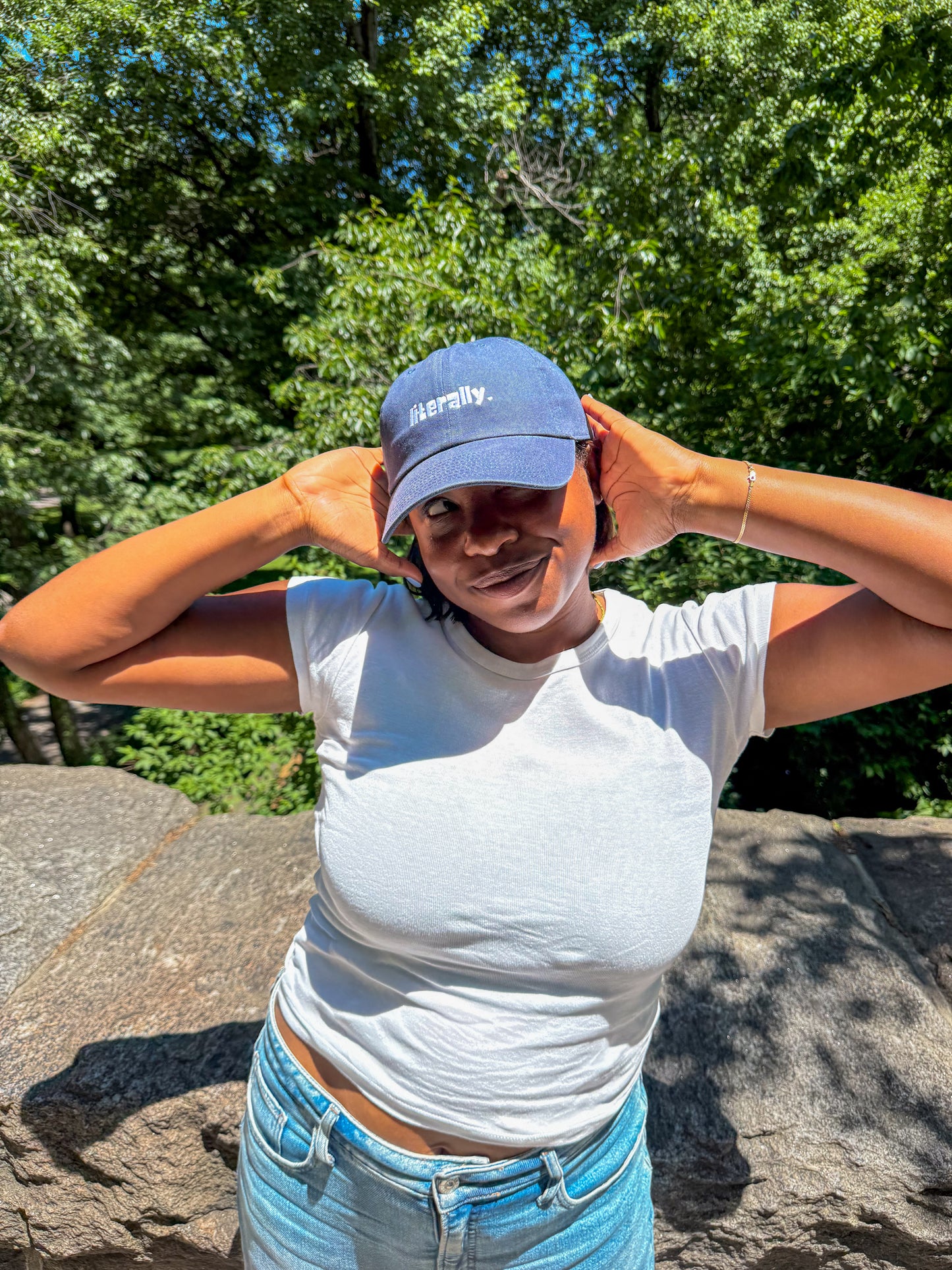 The Literally. Baseball Cap