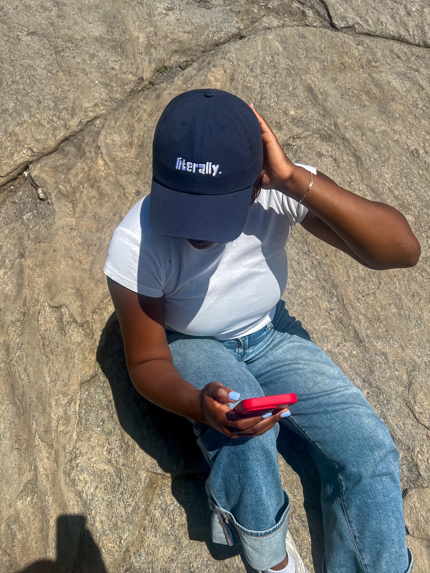 The Literally. Baseball Cap